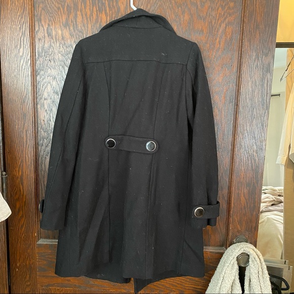 H&M wool blend long coat - Picture 2 of 6